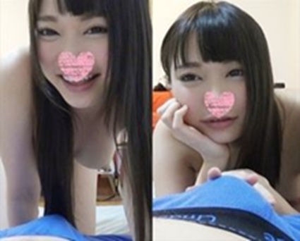 フェラの前に甘く挑発的な視線とセリフで焦らす